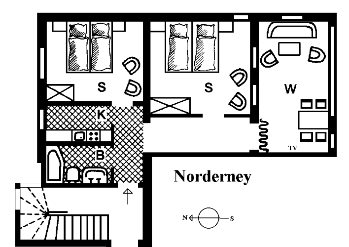 Grundriss Norderney