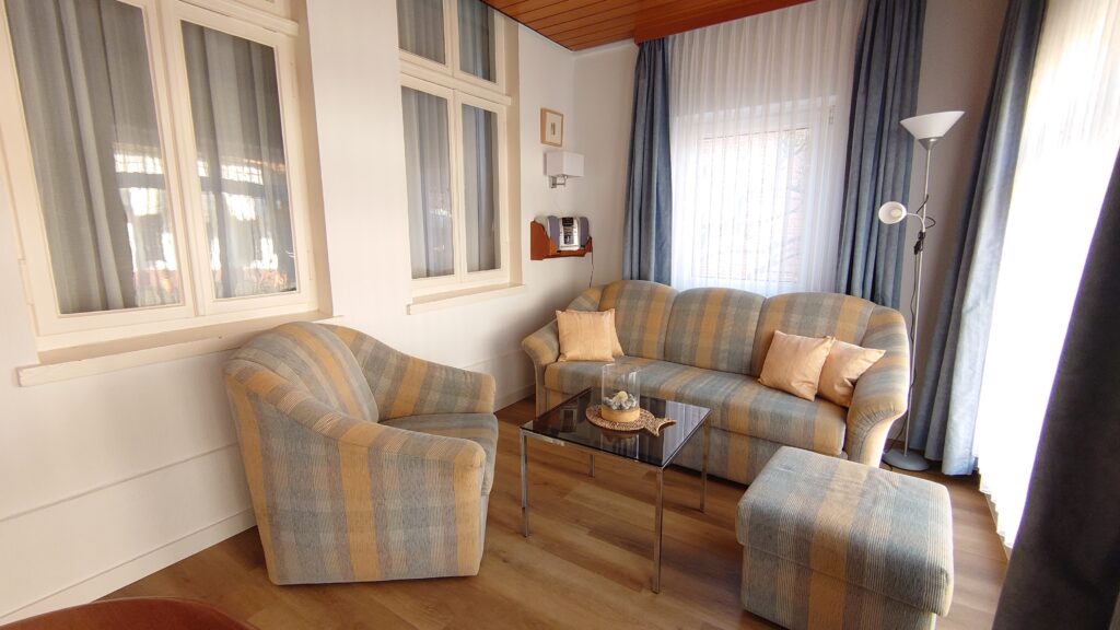 Wohnzimmer Fewo Norderney