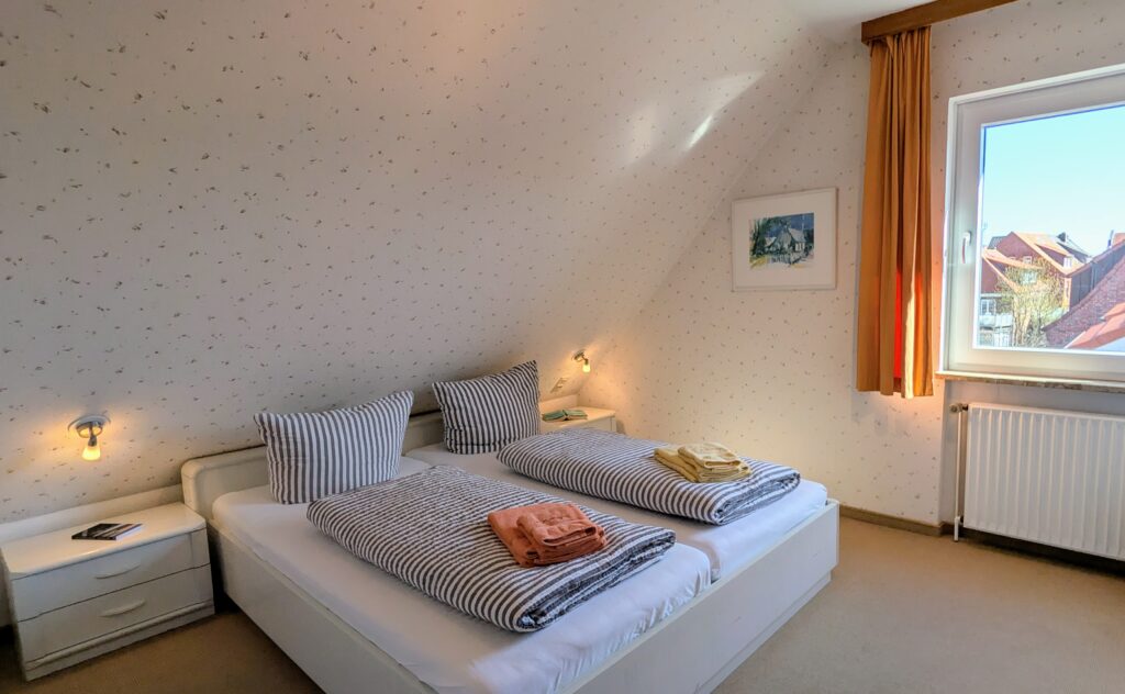 Schlafzimmer Fewo Wangerooge